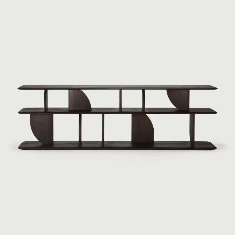Konsola Geometric tekowa Bezpieczna płatność