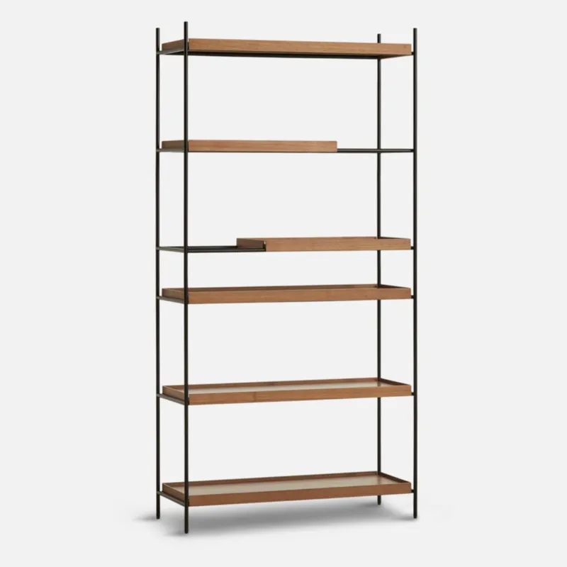 Regał Tray Walnut high Taniej