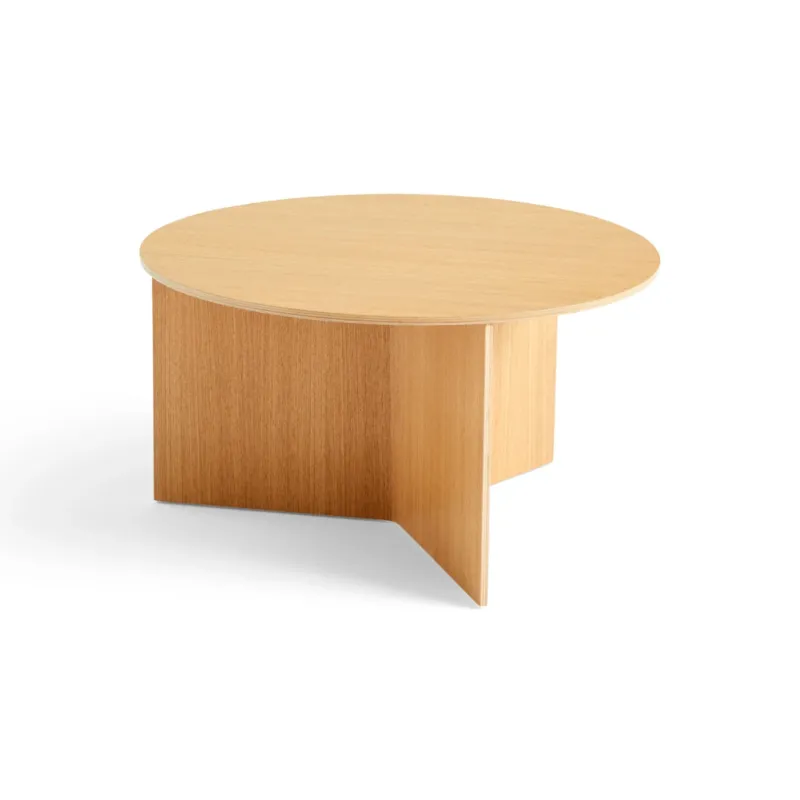Zamów dziś Stolik kawowy Slit Wood Round XL