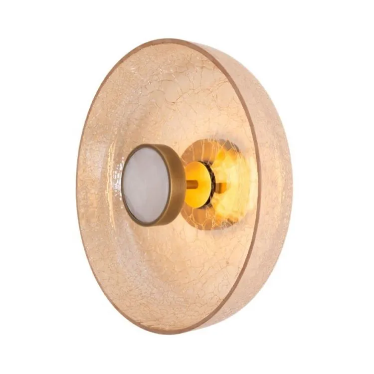 Kinkiet/plafon led 9W 3000K 855lm brąz Premium