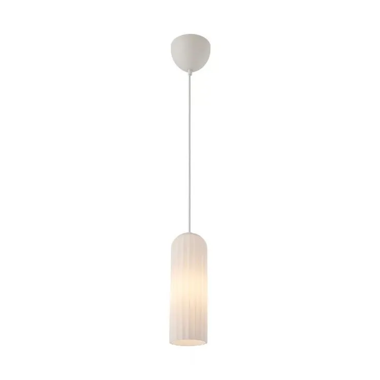 Lampa wisząca biała 1x25W E27 Okazja