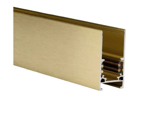 Wysoka jakość Magnetic 1m +2 zaślepki złoty