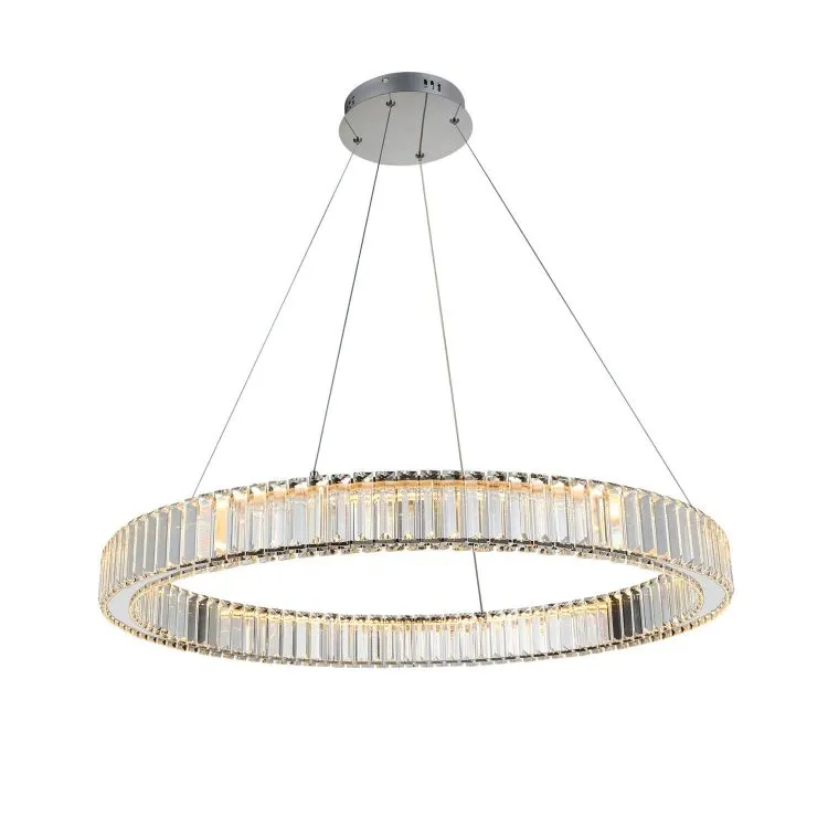 Oprawa wisząca led 72W 3000w 3600lm ściemnialna chrom Ostatnie sztuki