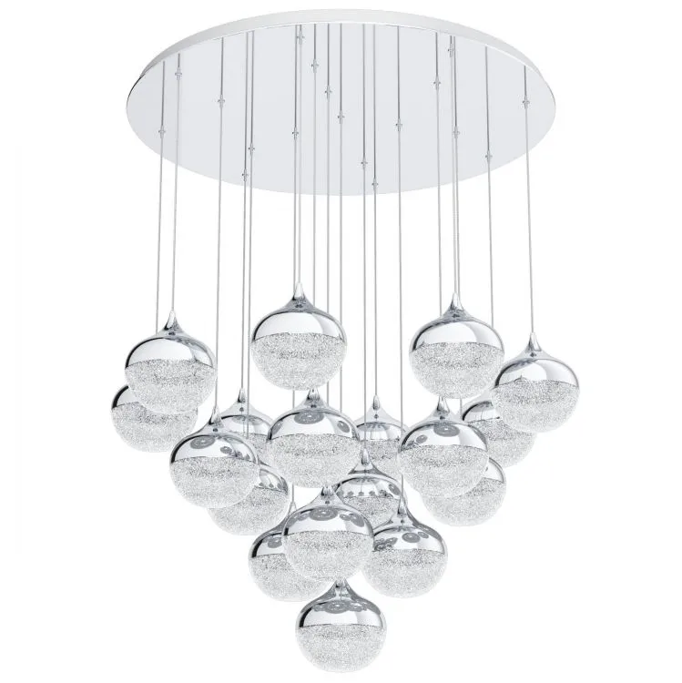 Oprawa wisząca led 18x3,1W 3000K chrom Okazja
