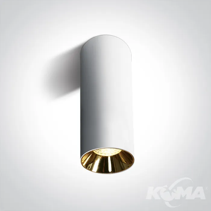 Kup teraz Oprawa natynkowa biała/czarny odbłyśnik 1x10W GU10