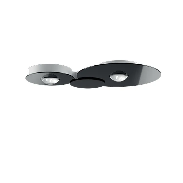 Plafon czarny 30W LED 3000K 2880 lm CRI 90 ściemnialny Wyprzedaż