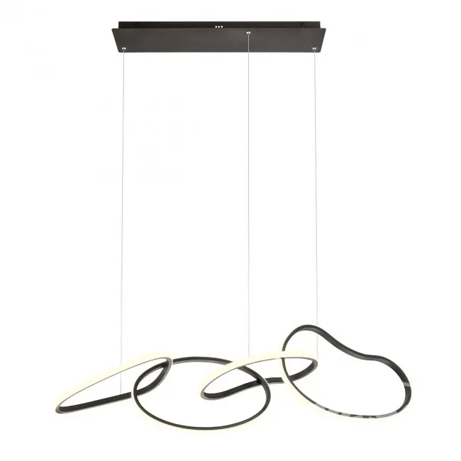 Ostatnia szansa Oprawa wiszaca led 90W 3000K/4500k/6500K ściemnialna czarna