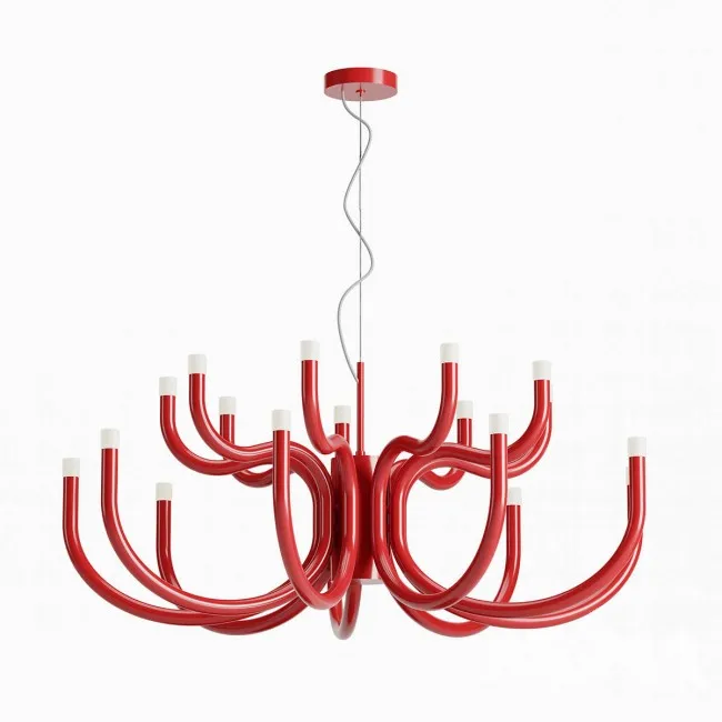 Oferta Oprawa wisząca led 81W 3000K ściemnialna czerwona