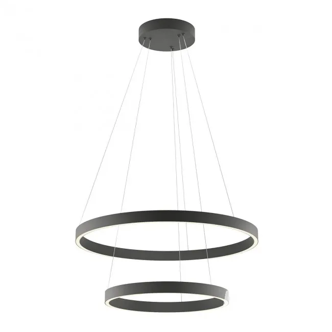 Hit sprzedaży Oprawa wisząca led 62W 3000K 40+60 czarna