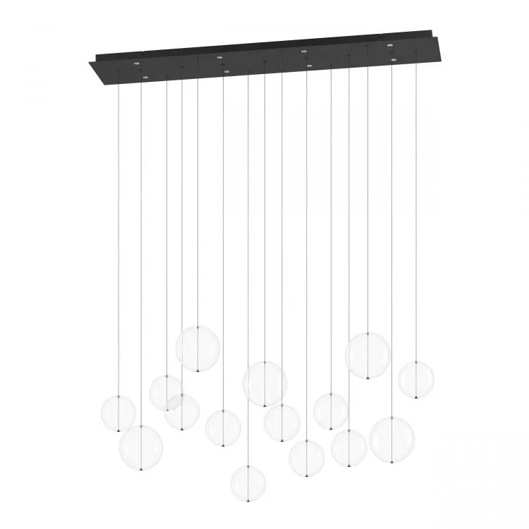 Wybór klientów Oprawa wisząca led 8X5,4W 3000K czarna
