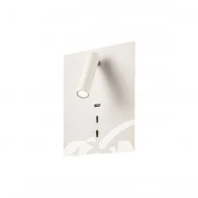 Kinkiet ścienny 19W usb biały Tylko do końca tygodnia