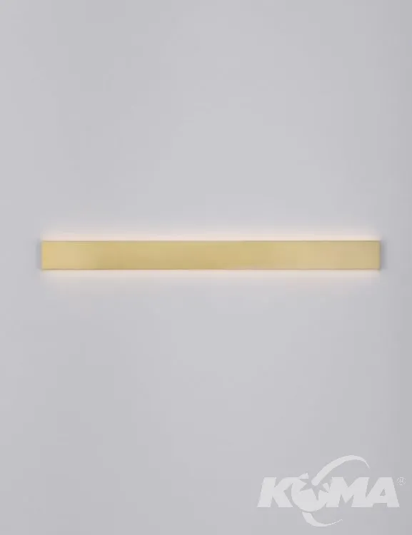 Kinkiet łazienkowy Gold Aluminium LED Philips 36 Watt 230V 3000K CRI>90 IP44 Bezpieczne zakupy
