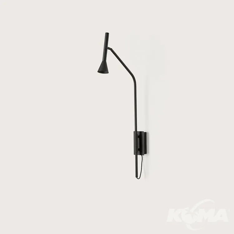 Tylko do końca tygodnia Kinkiet czarny 5W LED 3000K ściemnialny