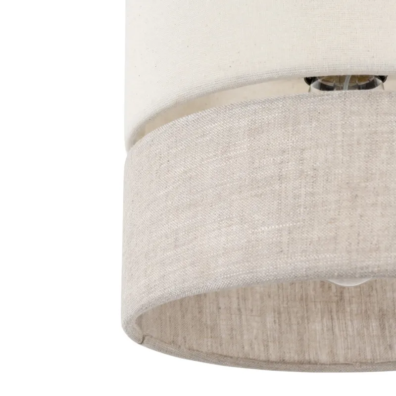 Lampa wisząca ECO 5770 TK Lighting 1xE27 15W Tkanina Nie przegap