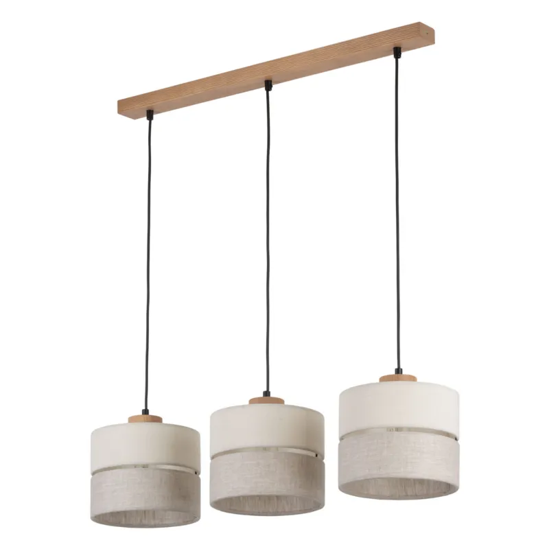 Lampa wisząca ECO 5771 TK Lighting 3xE27 15W Tkanina Zamów dziś
