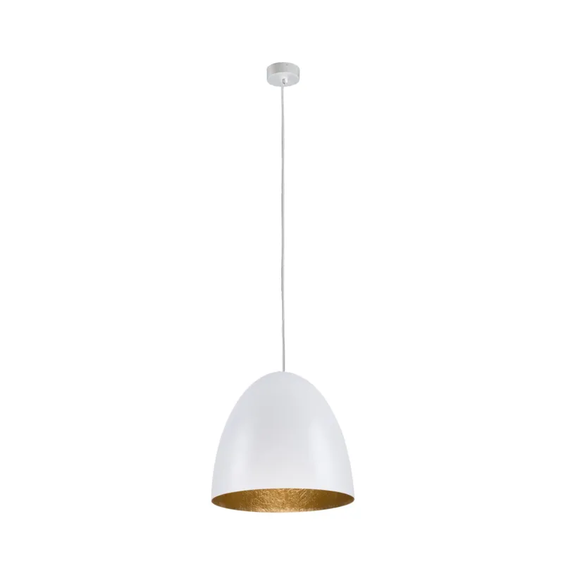 Lampa wisząca EGG M 9021 Nowodvorski 25W LED E27 Kompozyt Biały Ekspresowa dostawa