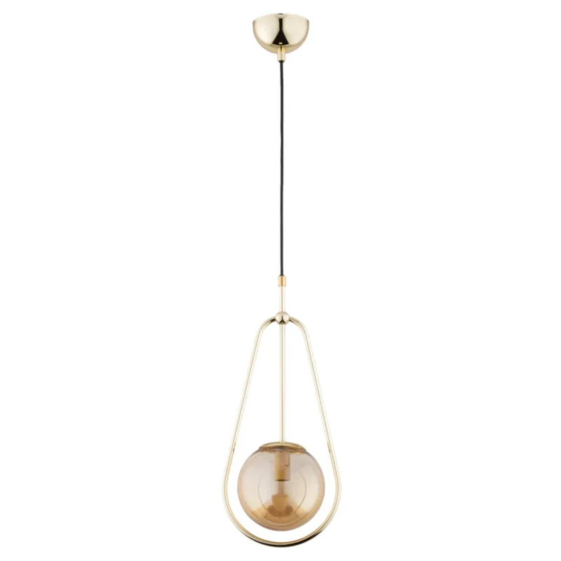 Lampa wisząca El-Dorado 61239 Alfa 1xE14 LED Metal Złoty Najlepsza cena