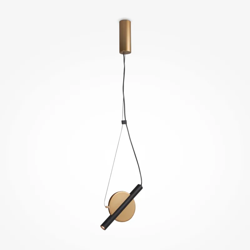 Lampa wisząca Enigma MOD150PL-L5BS3K Maytoni LEDx5W Metal/Metal Mosiądz/Mosiądz Do wyczerpania zapasów