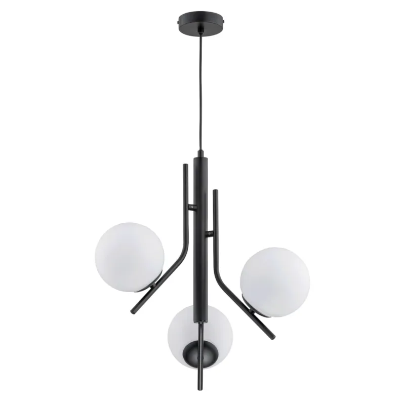 Oferta czasowa Lampa wisząca Estel 62331 Alfa 3xE14 LED Metal Czarny