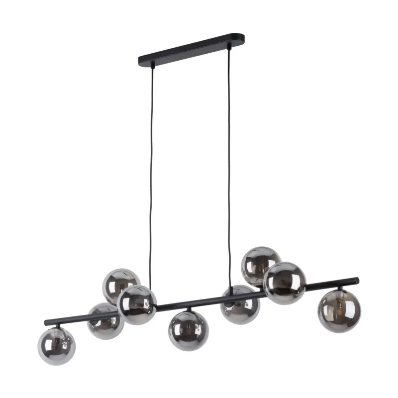 Lampa wisząca ESTERA 5667 TK Lighting 9xG9 6W Szkło Graphite Tani