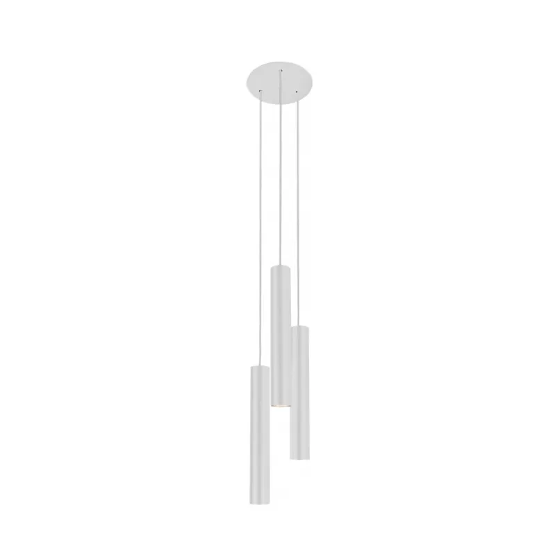 Bestseller Lampa wisząca EYE L 8916 Nowodvorski 3x10W LED GU10 R50 Stal lakierowana Biały