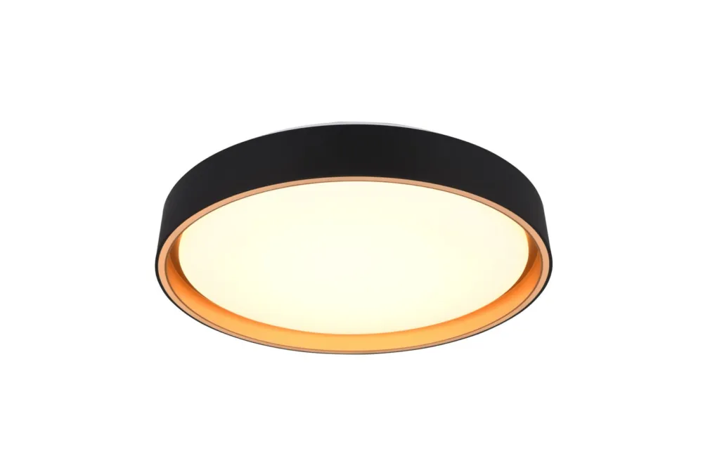 Lampa wisząca Felis R64391080 RL 1xLED zintegrowany 24W Czarny / Złoty Tworzywo sztuczne Wyprzedaż