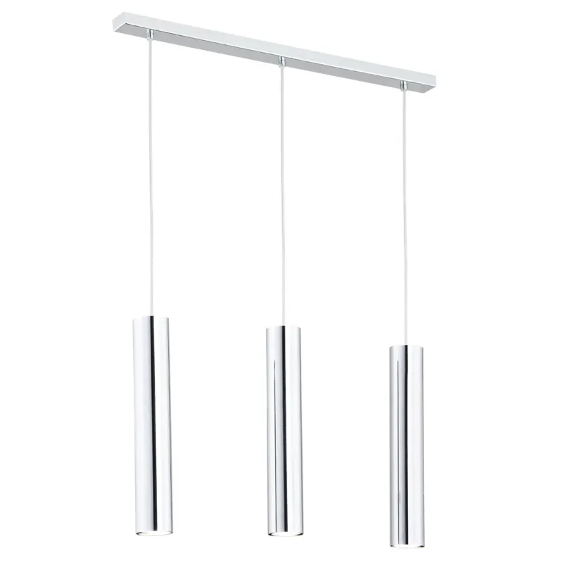 Lampa Wisząca Gomera 1316 Argon 3xGU10 5W Stal Chromowana, Chrom Wysoka jakość