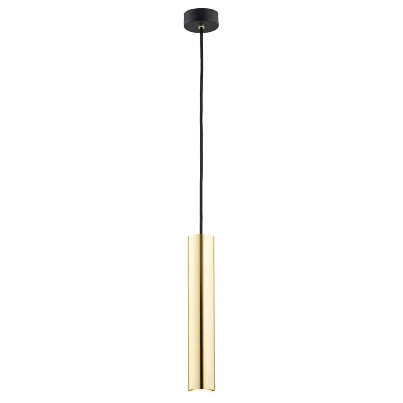 Lampa Wisząca Gomera Plus 4755 Argon 1xGU10 5W Stal Mosiądzowana/ Stal Lakierowana, Mosiądz/ Czarny Darmowy zwrot
