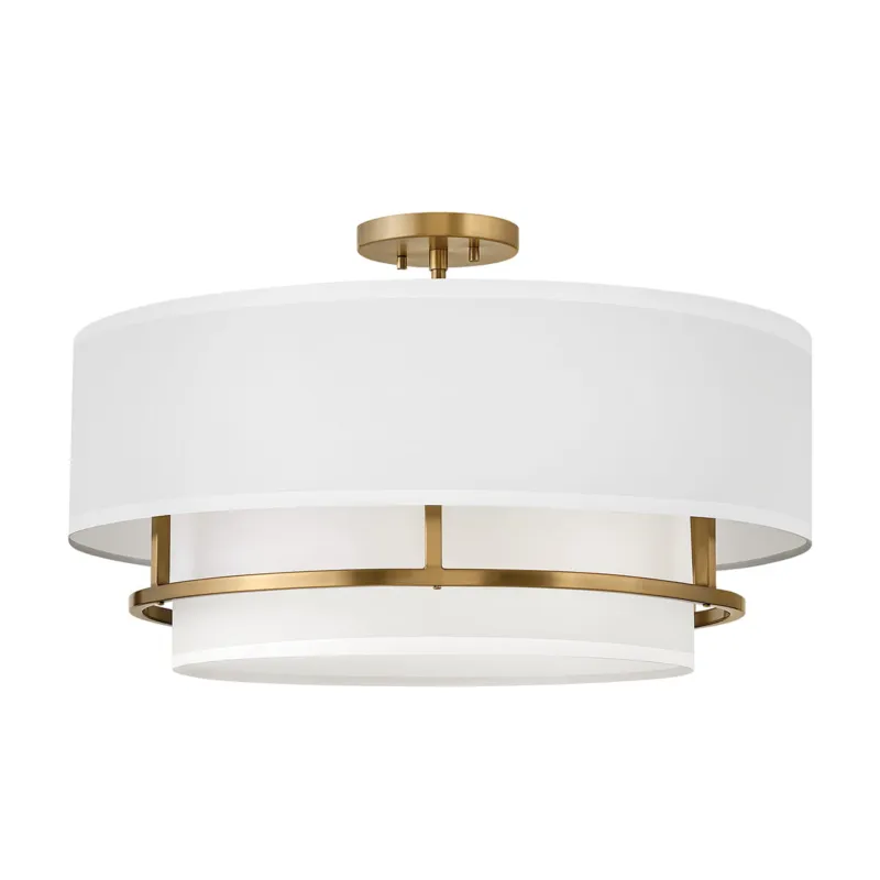 Darmowy zwrot Lampa wisząca Graham HK-GRAHAM-L-LCB Elstead Lighting 4x40 W E14 Lakierowany mosiądz
