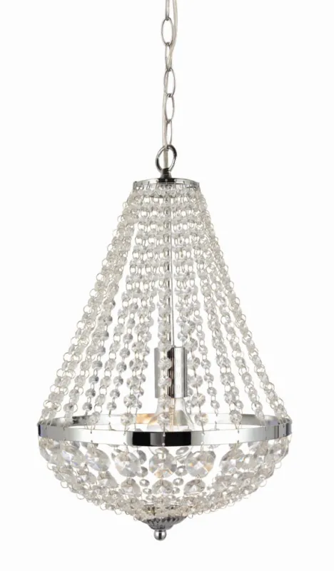 Wybór klientów Lampa wisząca Gränsö 104889 Markslojd 1xE27 60W Chrom Przezroczysty