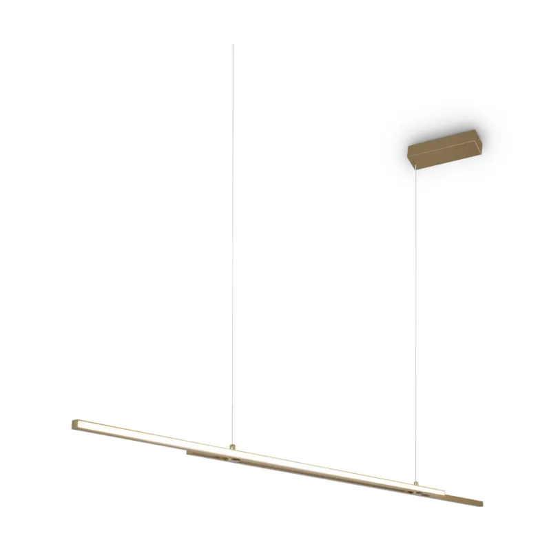 Dostępne od ręki Lampa wisząca Halo MOD005PL-L48BSK Maytoni LEDx48W Aluminium/Silikon Mosiądz/Biały