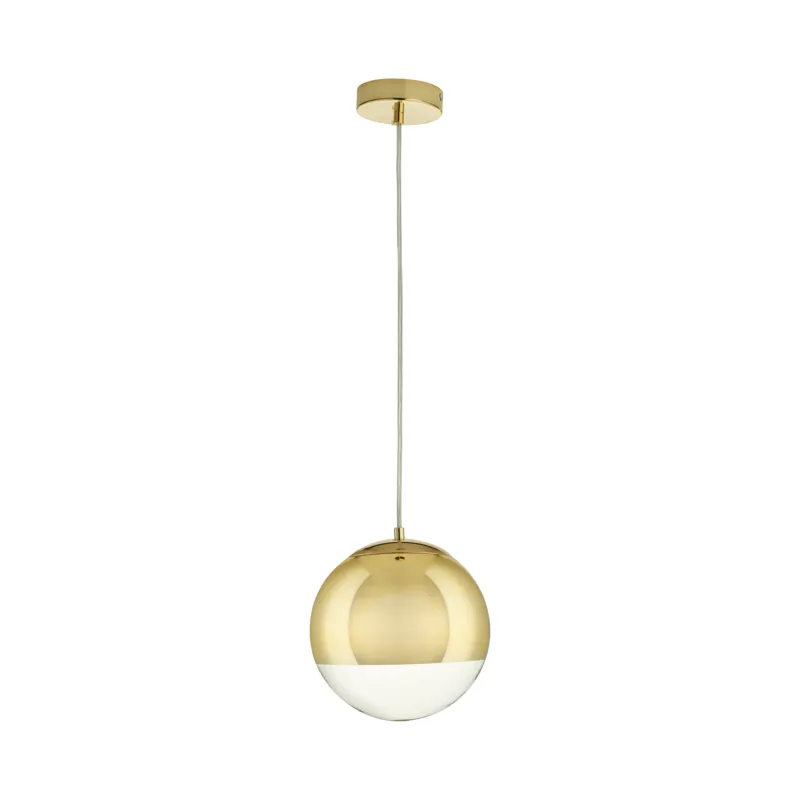 Lampa wisząca Flash MP1238-200 gold Step into Design 2xE27 60W Szkło Lustrzane Transparentny + Złoto Kup online
