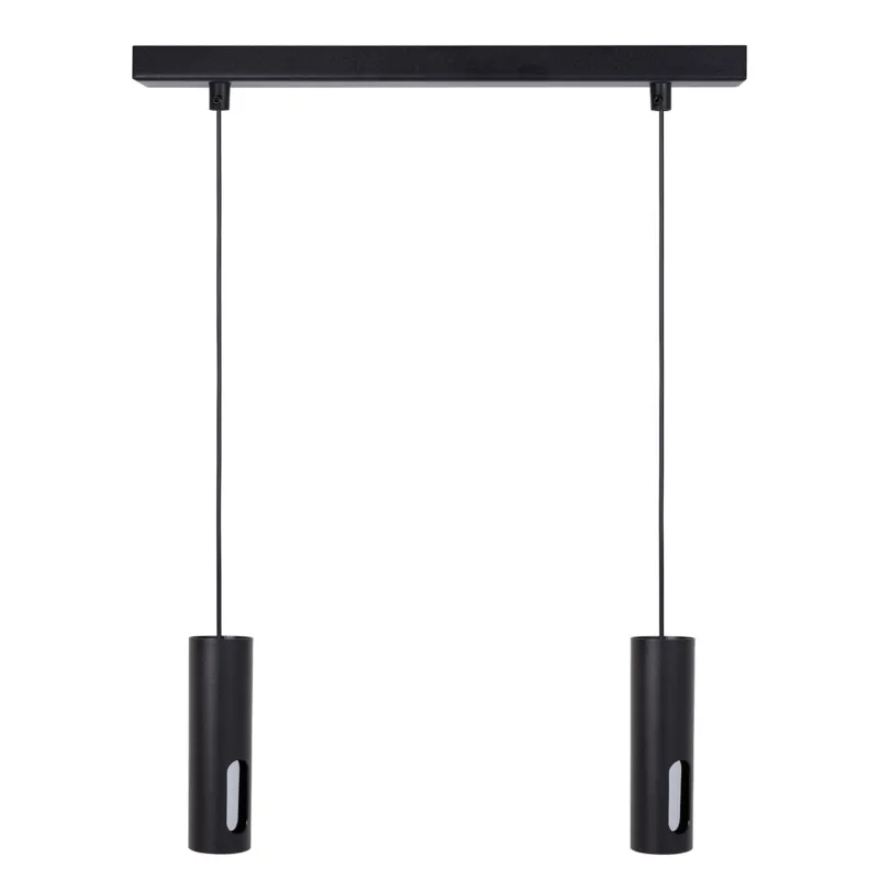 Lampa wisząca FLOW Sigma Lighting 2XGU10 MAX 10W LED Stal lakierowana Czarny/Czarny/Srebrny Zamów teraz