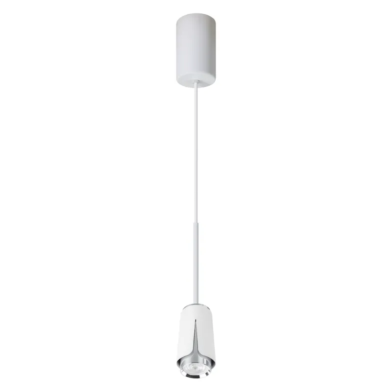 Hit sprzedaży Lampa wisząca FLOWER ML0275 Milagro 1xGU10 max 8W LED Aluminium Biały + Chrom