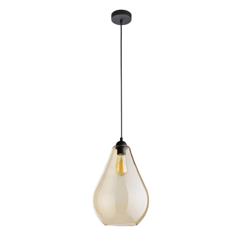 Lampa wisząca FUENTE 4322 TK Lighting 1xE27 Metal Czarny Oferta limitowana