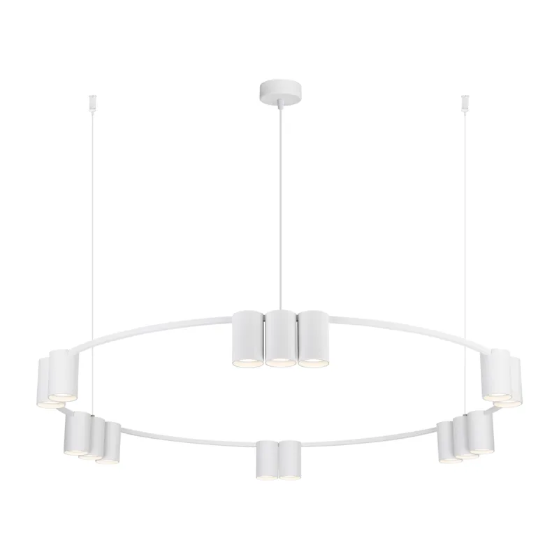 Okazja Lampa wisząca GENESIS ML0377 Milagro 15xGU10 max 8W LED Aluminium Biały
