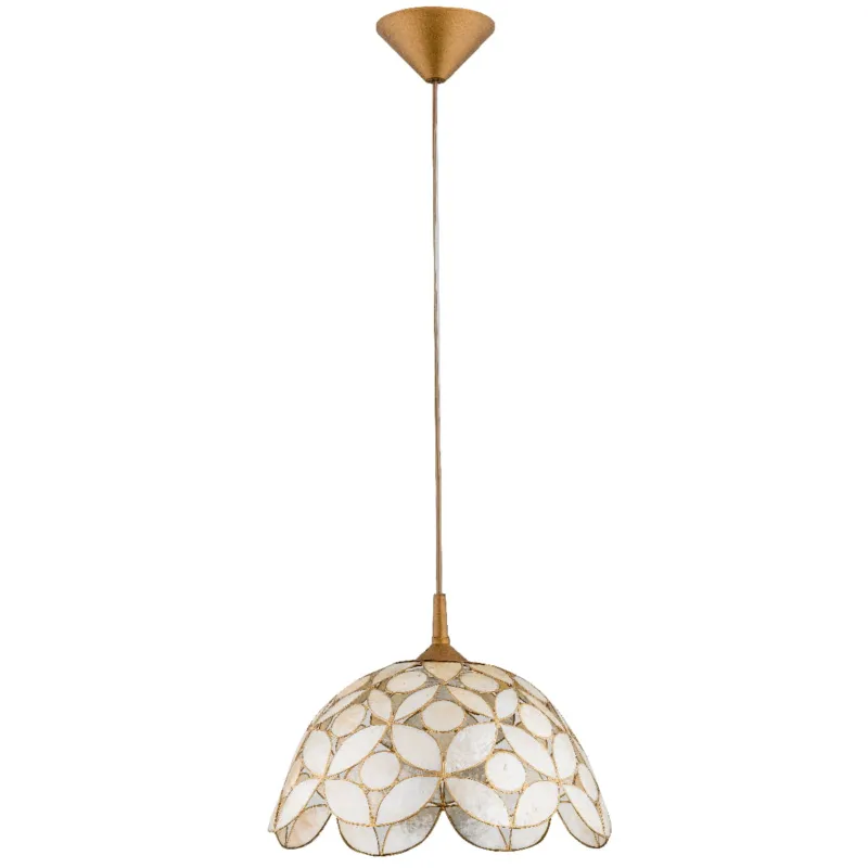 Hit cenowy Lampa wisząca George 15034 Alfa 1xE27 LED Tworzywo Złoty