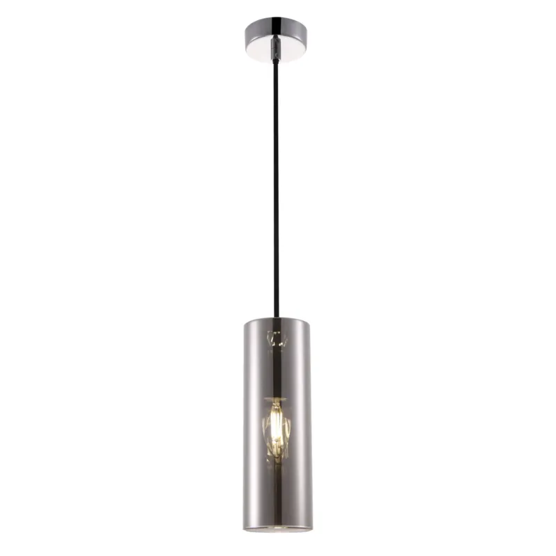 Ostatnia szansa Lampa wisząca Gioia P011PL-01CH Maytoni E14x40W Metal/Szkło Chrom/Chrom