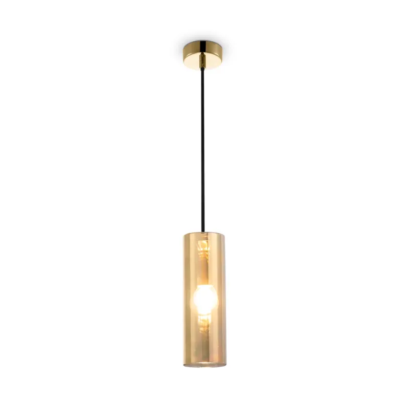 Lampa wisząca Gioia P011PL-01G Maytoni E14x40W Metal/Szkło Złoto/Złoty Zniżka