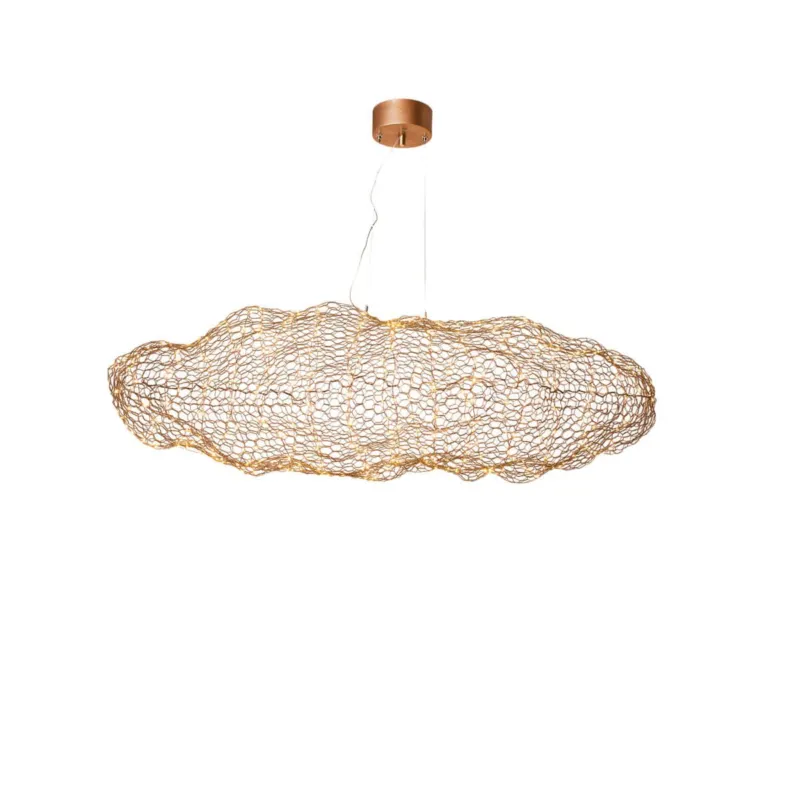 Popularny Lampa wisząca Hayden 4201250-6501 By Rydens xLED 15 Metal Złoto