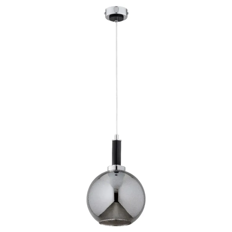 Oferta limitowana Lampa wisząca Hetty 61392 Alfa 1xE27 LED Metal/Drewno Czarny - Chrom