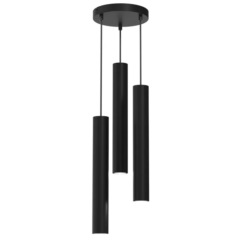 Lampa wisząca HUDSON MLP8793 Milagro 3xGU10 8W Metal + Plastik Czarny Wybór klientów