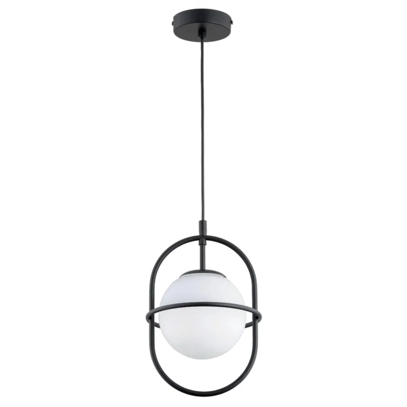 Obniżka ceny Lampa wisząca Juno 61284 Alfa 1xE14 LED Metal Czarny