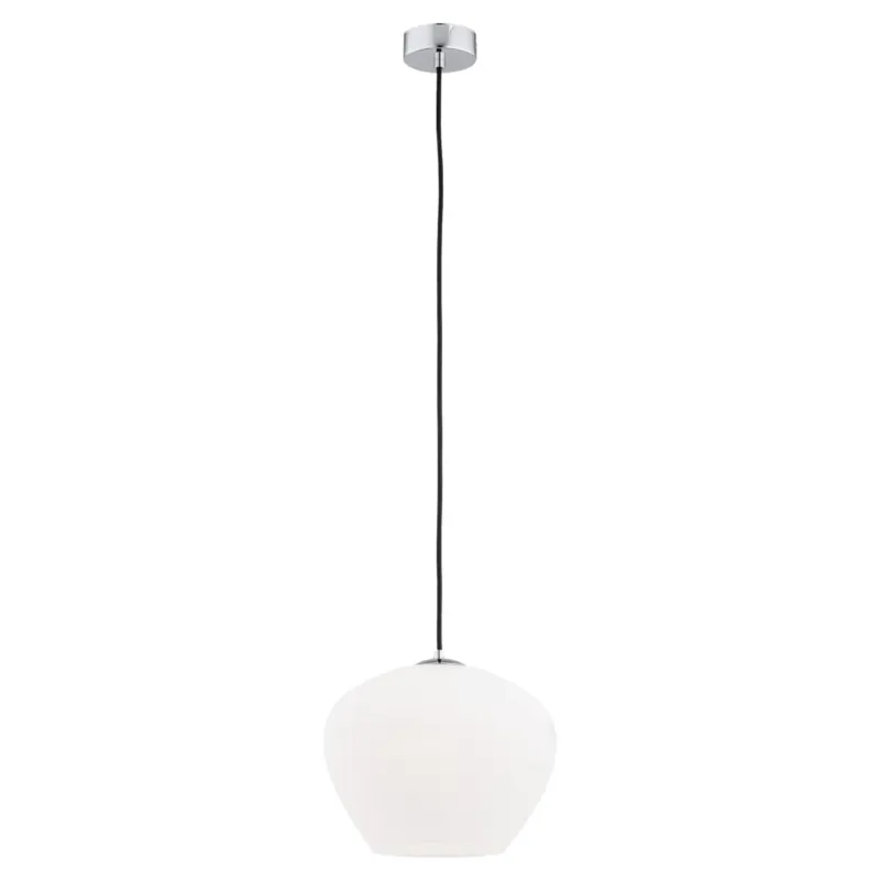 Kup online Lampa Wisząca Kalimera 4042 Argon 1xE27 15W Stal Chromowana/ Szkło, Opal Mat/ Chrom