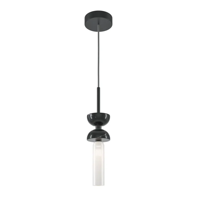 Oferta czasowa Lampa wisząca Kyoto MOD178PL-01B Maytoni G9x28W Metal i marmur/Szkło Czarny/Biały