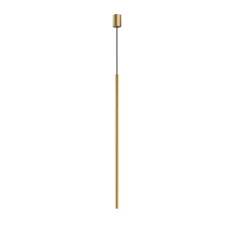 Sprawdź teraz Lampa wisząca LASER 1000 10446 Nowodvorski 1xG9 10W only LED Stal lakierowana Satynowy złoty