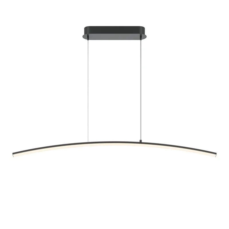 Lampa wisząca Light Reflection MOD243PL-L18BK Maytoni LEDx15W Metal/Silikon Czarny/Biały Tani
