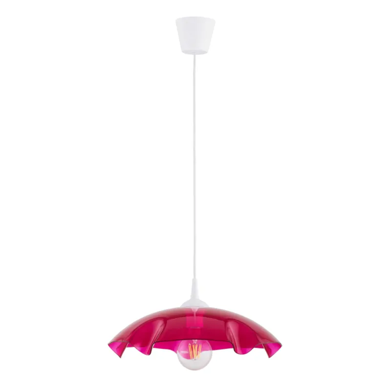 Obniżka ceny Lampa wisząca Lilia 61350 Alfa 1xE27 LED Biały