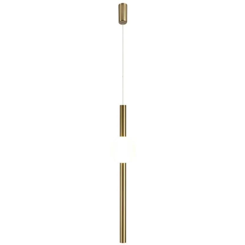 Lampa wisząca Line ST-1689S Step into Design 2xLED 5W Żelazo/Akryl Mosiądz Szczotkowany Bezpieczna płatność