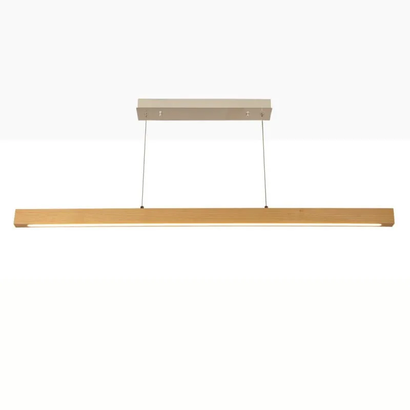 Lampa wisząca Linea ABR-LLZ-24W Abruzzo 1xLED Drewno Drewniany Do wyczerpania zapasów
